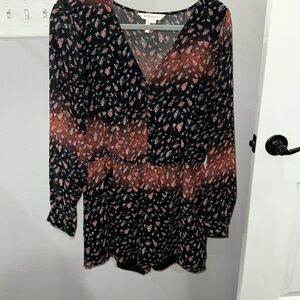 BCBGeneration Floral Romper.